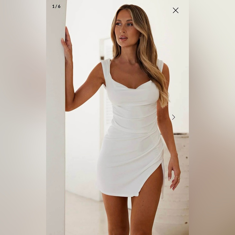 BNWT Hello Molly White Mini Dress